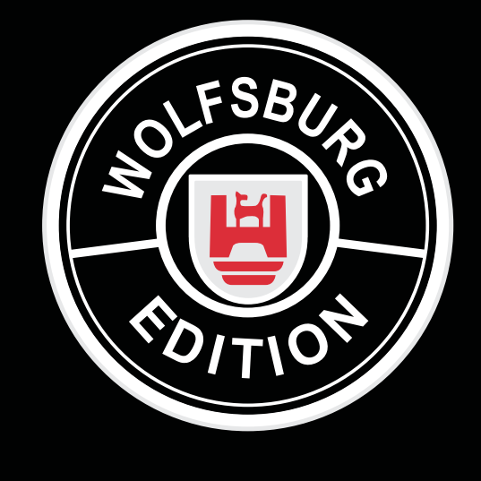 Volkswagen Door lights WOLFSBURG  Logo  Nr. 165 ( quantity 1 = 2 logo film / 2 door lights)