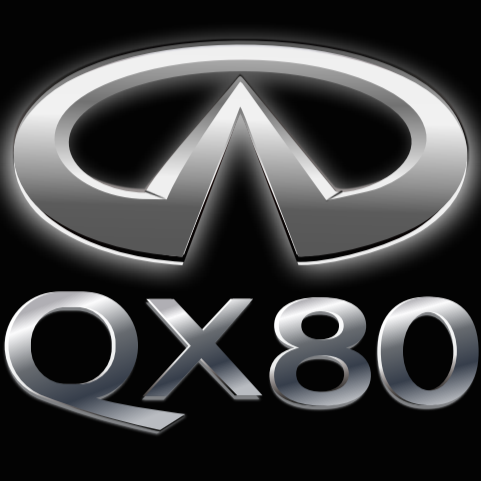 INFINITI QX80 LOGO PROJECROTR LIGHTS Nr.50 (quantity 1 = 1 sets/2 door lights)