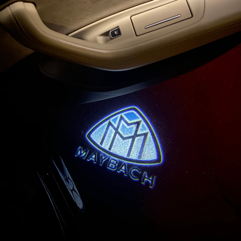 MAYBACH LOGO PROJECTOT LIGHTS Nr.28 (cantidad 1 = 2 logo films /2 luces de puertas)