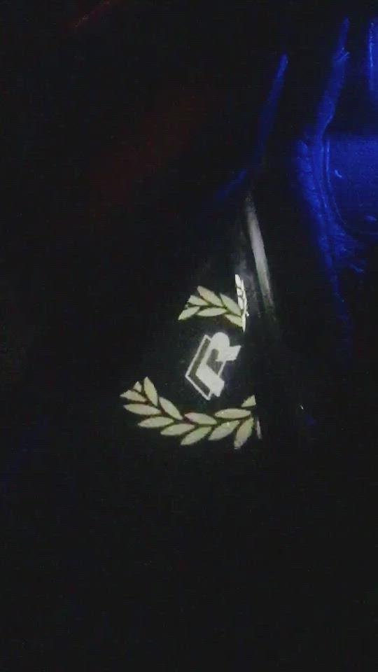 Volkswagen Türlichter R Logo Nr. 57 (Menge 1 = 2 Logo Films /2 Türlichter im Bereich des Objekts