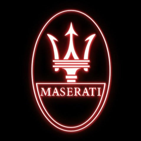 Maserati LOGO PROJECROTR LIGHTS Nr.01 (quantità 1 = 1 set / 2 luci porta)