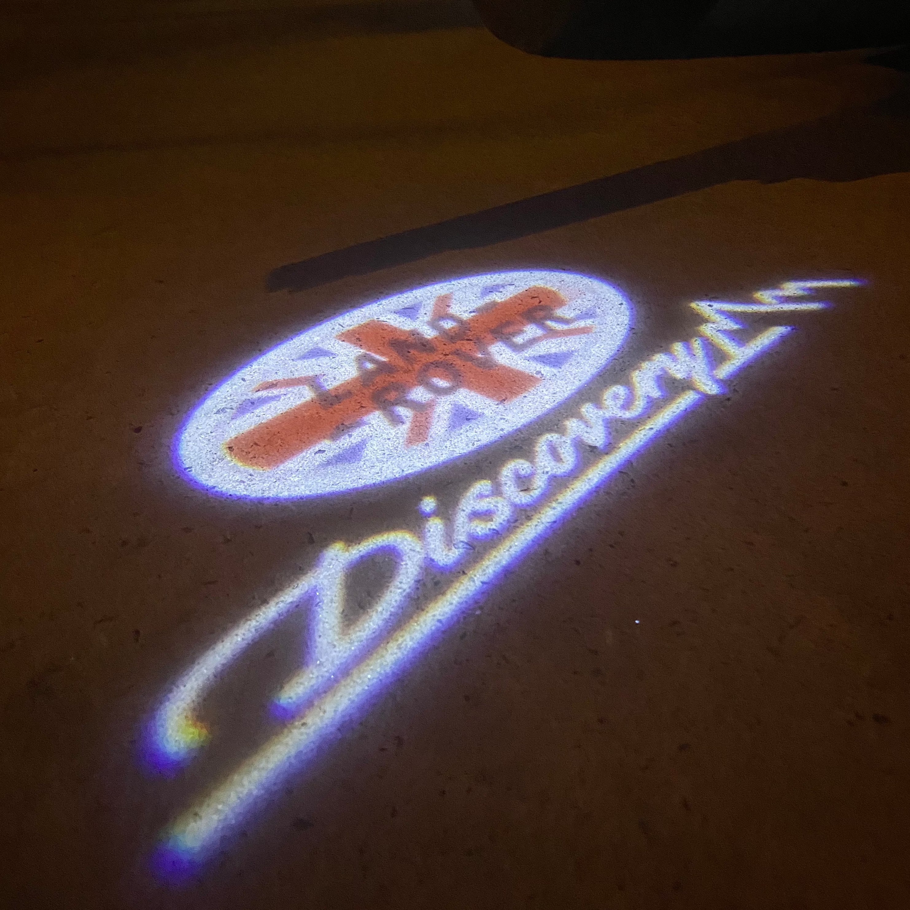 Land Rover  DISCOVERY  LOGO PROJECROTR LIGHTS Nr.1137 (quantity 1 = 1 sets/2 door lights)