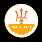 Maserati LOGO PROJECROTR LIGHTS Nr.01 (quantità 1 = 1 set / 2 luci porta)