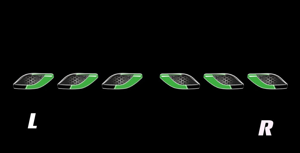 Maserati LOGO PROJECROTR LIGHTS Nr.01 (quantità 1 = 1 set / 2 luci porta)