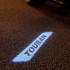 Volkswagen Door lights TOURAN Logo  Nr. 176 ( quantity 1 = 2 logo film / 2 door lights)