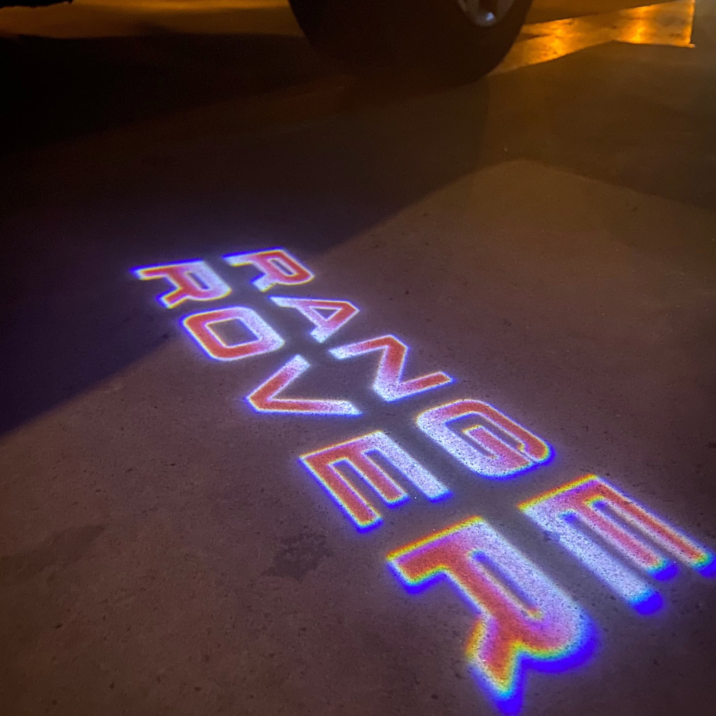 Land Rover logo item Light No. 04 (qty.1 = 1 set / 2 Door Lights)