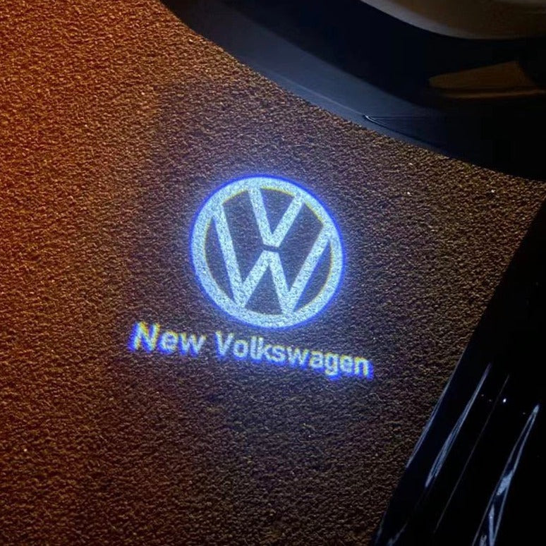 Feux de porte Volkswagen Logo Nr. 162 (quantité 1 = 2 film de logo / 2 lumières de porte)