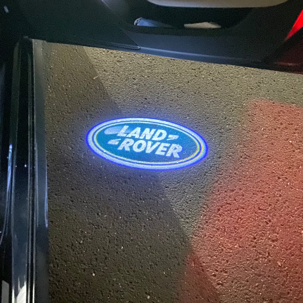 Land Rover  ORIGINAL  LOGO PROJECROTR LIGHTS Nr.1144 (quantity 1 = 1 sets/2 door lights)