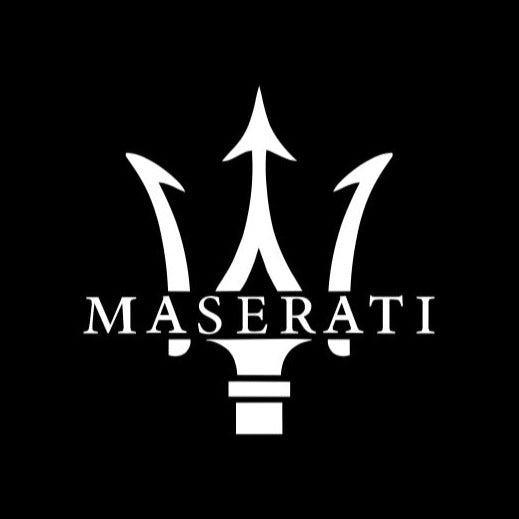 Maserati LOGO PROJECROTR LIGHTS Nr.01 (Anzahl 1 = 1 Sets / 2 Türleuchten)