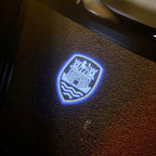 Volkswagen Door lights Logo Nr. 162 (quantità 1 = 2 pellicole logo / 2 luci porta)