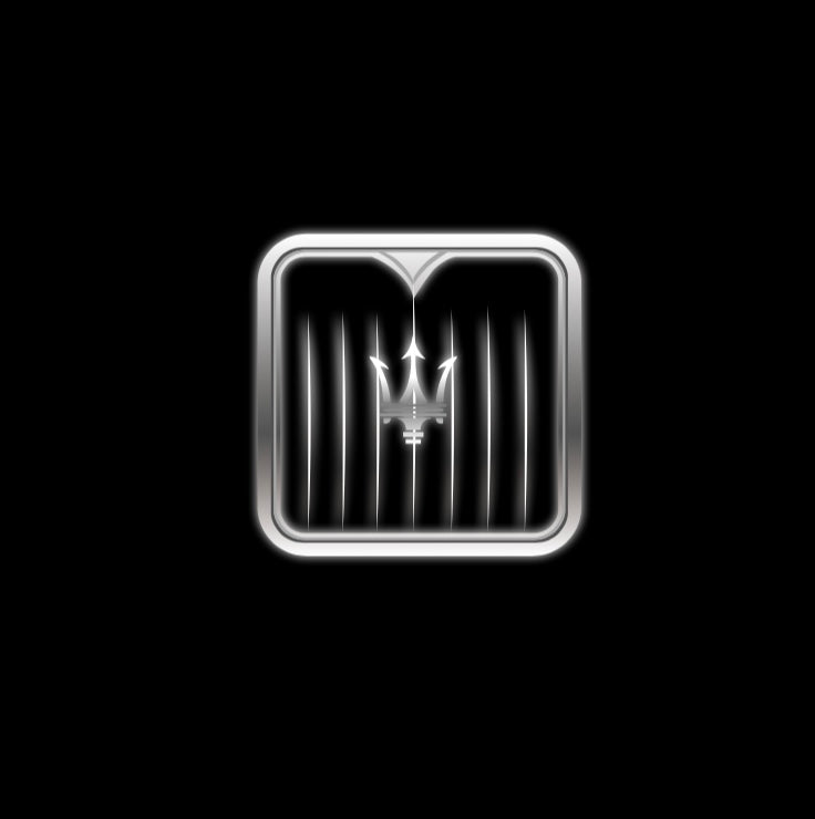 Maserati LOGO PROJECROTR LIGHTS Nr.01 (quantità 1 = 1 set / 2 luci porta)