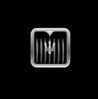 Maserati LOGO PROJECROTR LIGHTS Nr.01 (quantità 1 = 1 set / 2 luci porta)