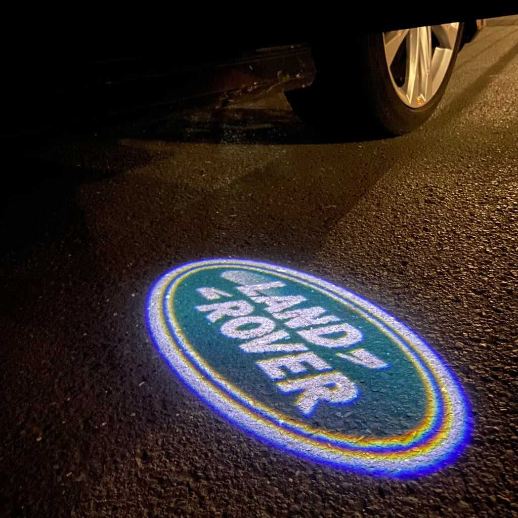 Land Rover  ORIGINAL  LOGO PROJECROTR LIGHTS Nr.1144 (quantity 1 = 1 sets/2 door lights)