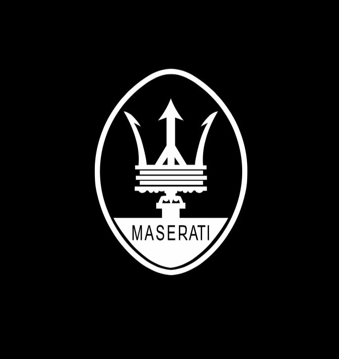 Maserati LOGO PROJECROTR LIGHTS Nr.01 (quantità 1 = 1 set / 2 luci porta)