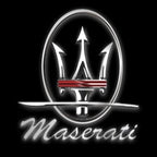 Maserati LOGO PROJECROTR LIGHTS Nr.01 (quantità 1 = 1 set / 2 luci porta)