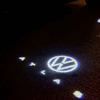 Volkswagen Door lights Logo Nr. 162 (cantidad 1 = 2 películas con logotipo / 2 luces de puerta)