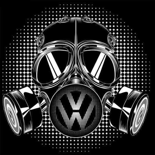 Volkswagen Door lights GAS MASK logo Door lights  Nr. 11 (quantity 1 = 2 Logo Films /2 door lights）