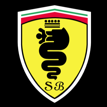 ALFA ROMEO LOGO PROJECTOR LIGHTS Nr.44 (quantité 1 = 2 Film Logo / 2 feux de porte)