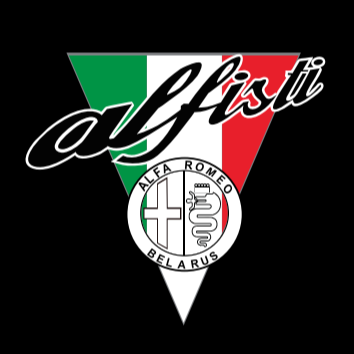 Alfa Romeo Alfisti LOGO PROJECTOT LIGHTS Nr.107 (quantity  1 =  2 Logo Film /  2 door lights)