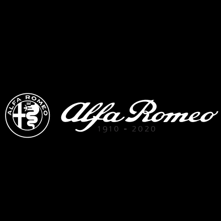 Alfa Romeo WHITE COLOR LOGO PROJECTOT LIGHTS Nr.02 (quantity  1 =  2 Logo Film /  2 door lights)