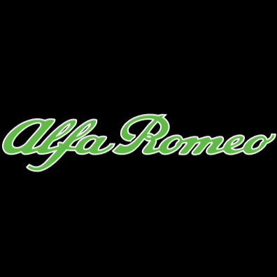 Alfa Romeo GREEN COLOR LOGO PROJECTOT LIGHTS Nr.08 (quantity  1 =  2 Logo Film /  2 door lights)