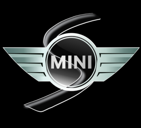 MINI S LOGO PROJECROTR LIGHTS Nr.52 (الكمية 1 = 2 شعار فيلم / 2 باب)