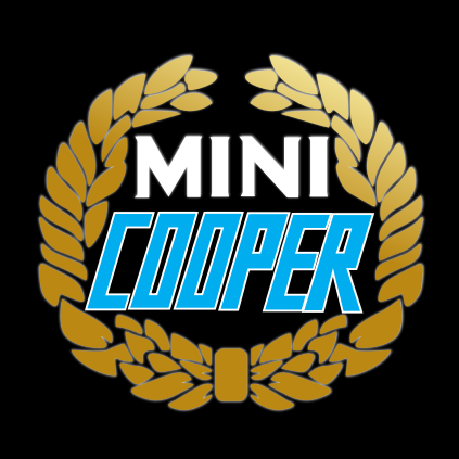 MINI COOPER LOGO PROJECROTR LIGHTS Nr.33 (quantity  1 =  2 Logo Film /  2 door lights)