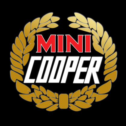 MINI COOPER  LOGO PROJECROTR LIGHTS Nr.34 (quantity  1 =  2 Logo Film /  2 door lights)
