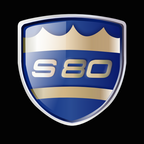 Volvo S 80 LOGO PROJECROTR LIGHTS Nr.135 (quantity  1 =  2 Logo Film /  2 door lights)