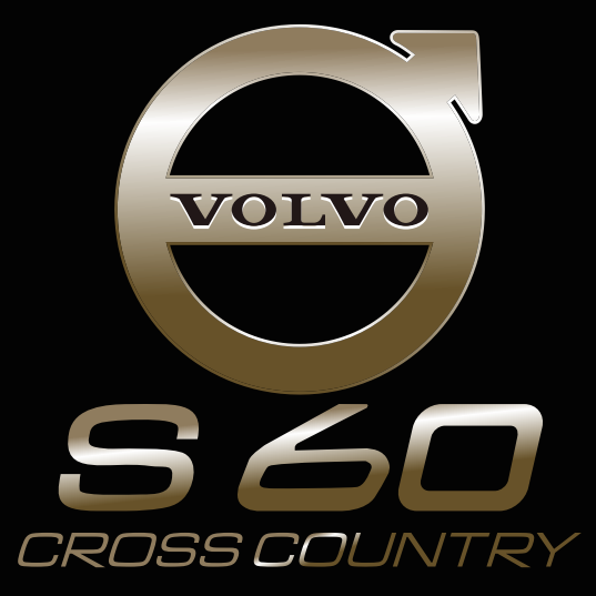 Volvo S 60 LOGO PROJECROTR LIGHTS Nr.110 (quantity  1 =  2 Logo Film /  2 door lights)