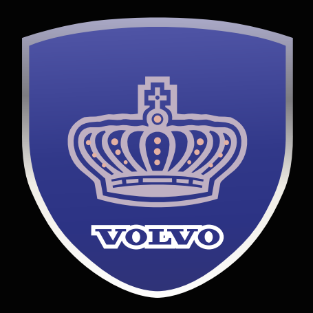 Volvo Original  LOGO PROJECROTR LIGHTS Nr.86 (quantity  1 =  2 Logo Film /  2 door lights)