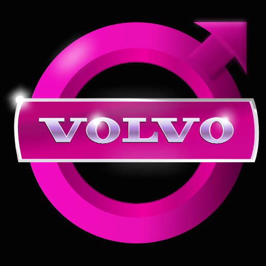 Volvo LOGO PROJECROTR LIGHTS Nr.76 (quantité 1 = 2 Logo Film / 2 feux de porte)