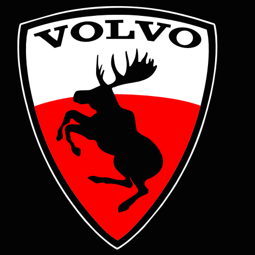 Volvo Milu deer LOGO PROJECROTR LIGHTS Nr.68 (quantity  1 =  2 Logo Film /  2 door lights)