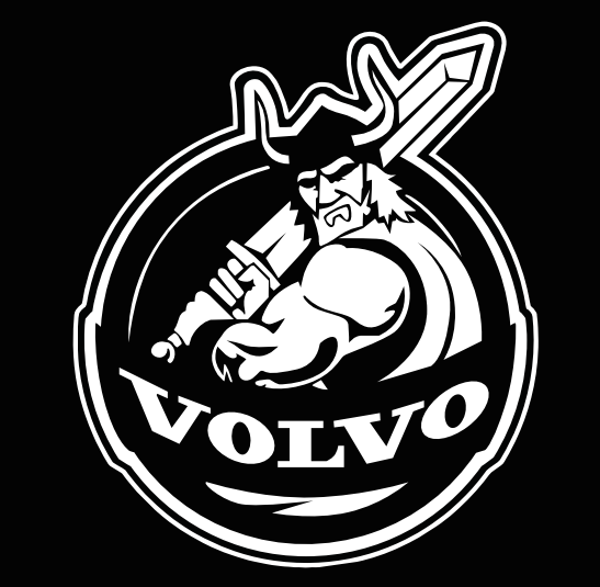 Volvo Original  LOGO PROJECROTR LIGHTS Nr.62 (quantity  1 =  2 Logo Film /  2 door lights)
