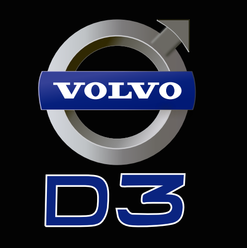 Volvo  D3  LOGO PROJECROTR LIGHTS Nr.26 (quantity  1 =  2 Logo Film /  2 door lights)