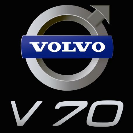 Volvo V 70  LOGO PROJECROTR LIGHTS Nr.23 (quantity  1 =  2 Logo Film /  2 door lights)