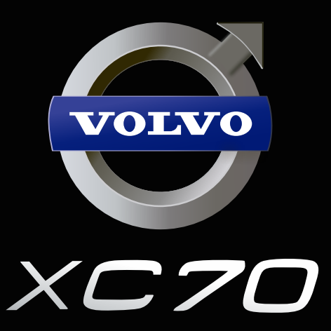 Volvo XC70 LOGO PROJECROTR LIGHTS Nr.18 (quantity  1 =  2 Logo Film /  2 door lights)