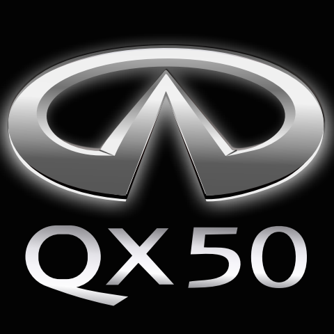 INFINITI QX50 LOGO PROJECROTR LIGHTS Nr.73 (quantity 1 = 1 sets/2 door lights)